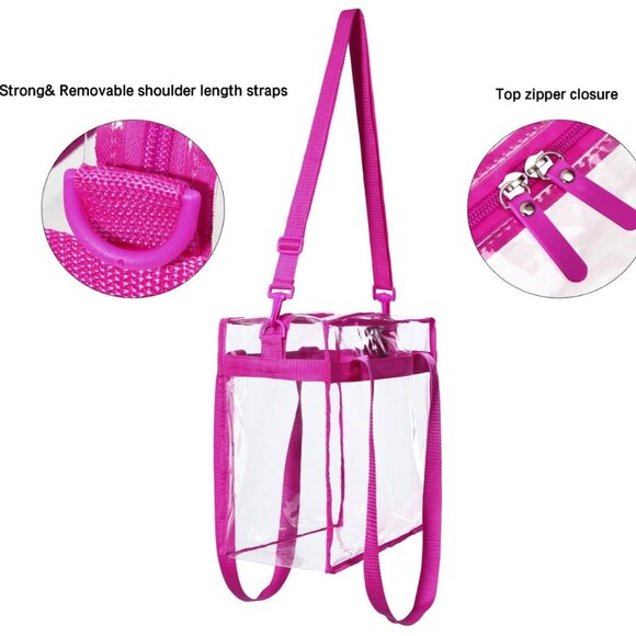 Clear Tote Summer Bag - Picture 5 of 5